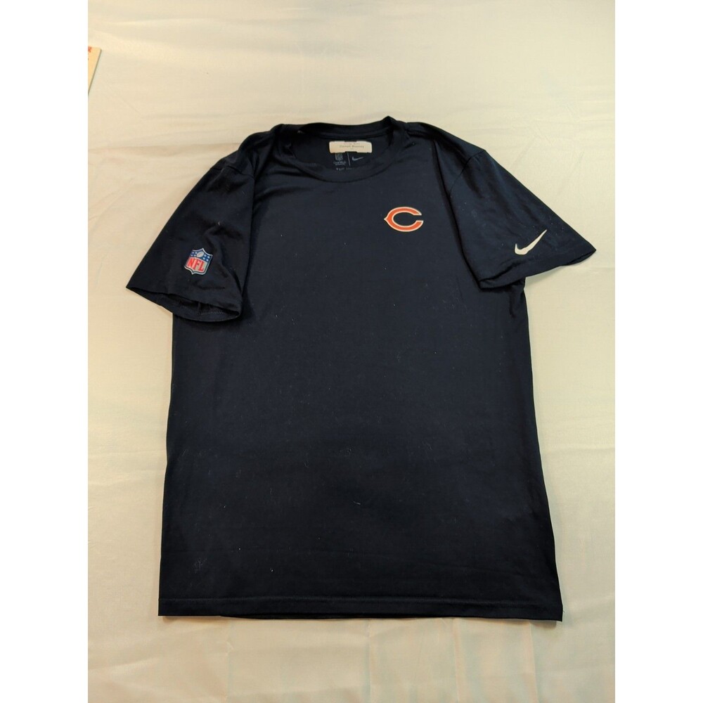 NFL On Field Apparel The Nike Tee Chicago Bears Darnell Mooney Dri-Fit Navy M